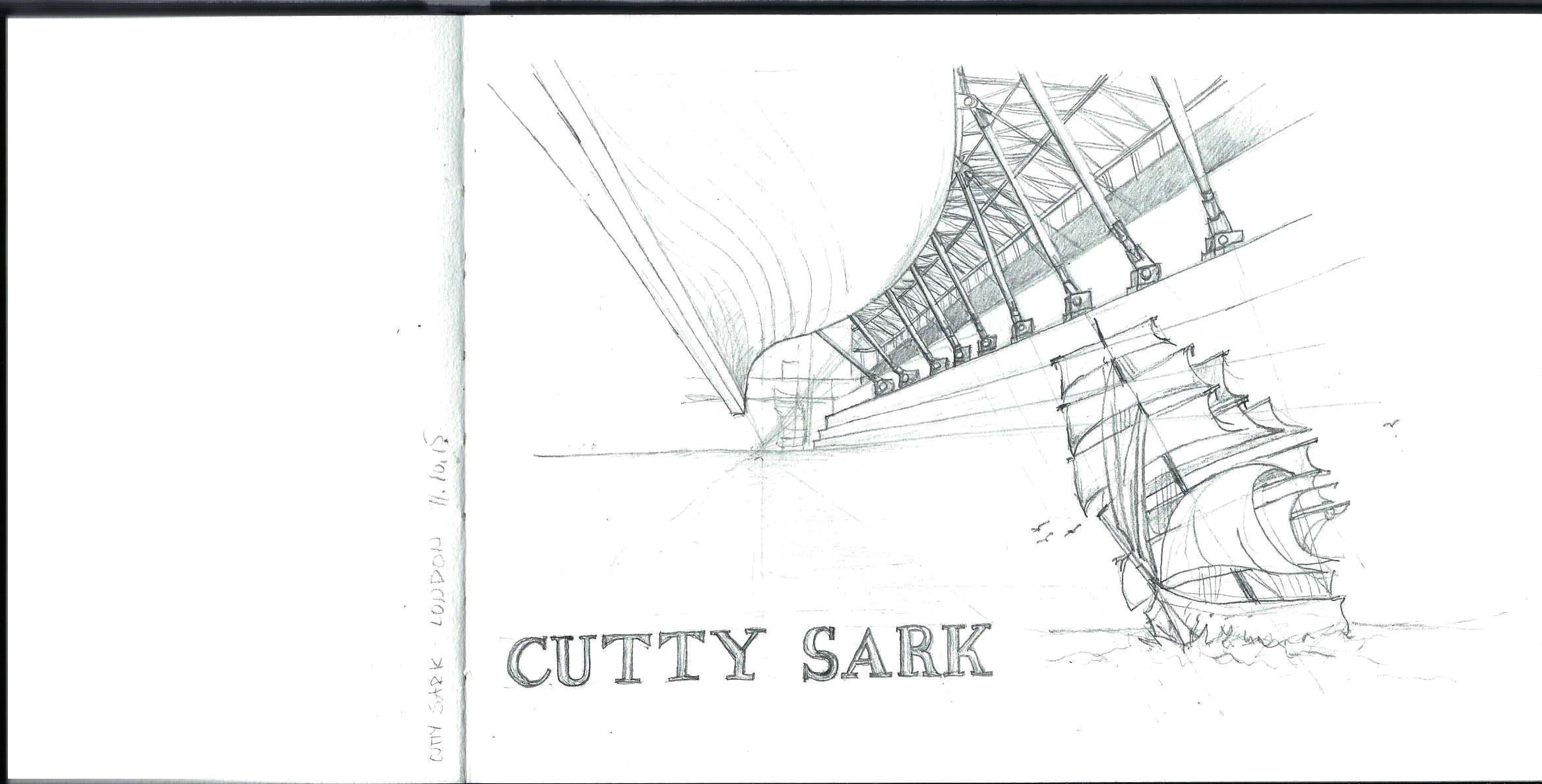 Cutty sark чертеж