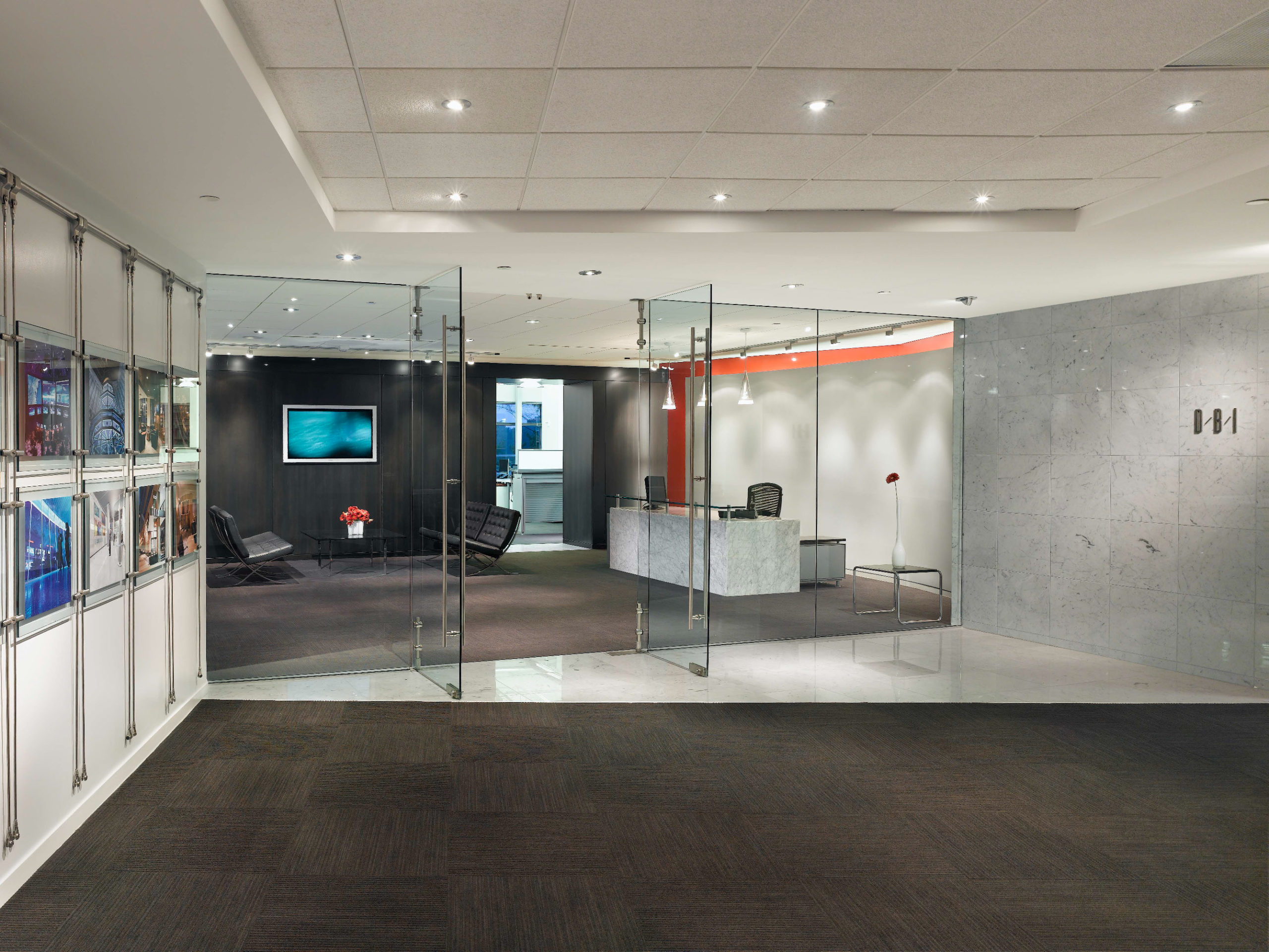 DBI Architects, Reston Office - Entry