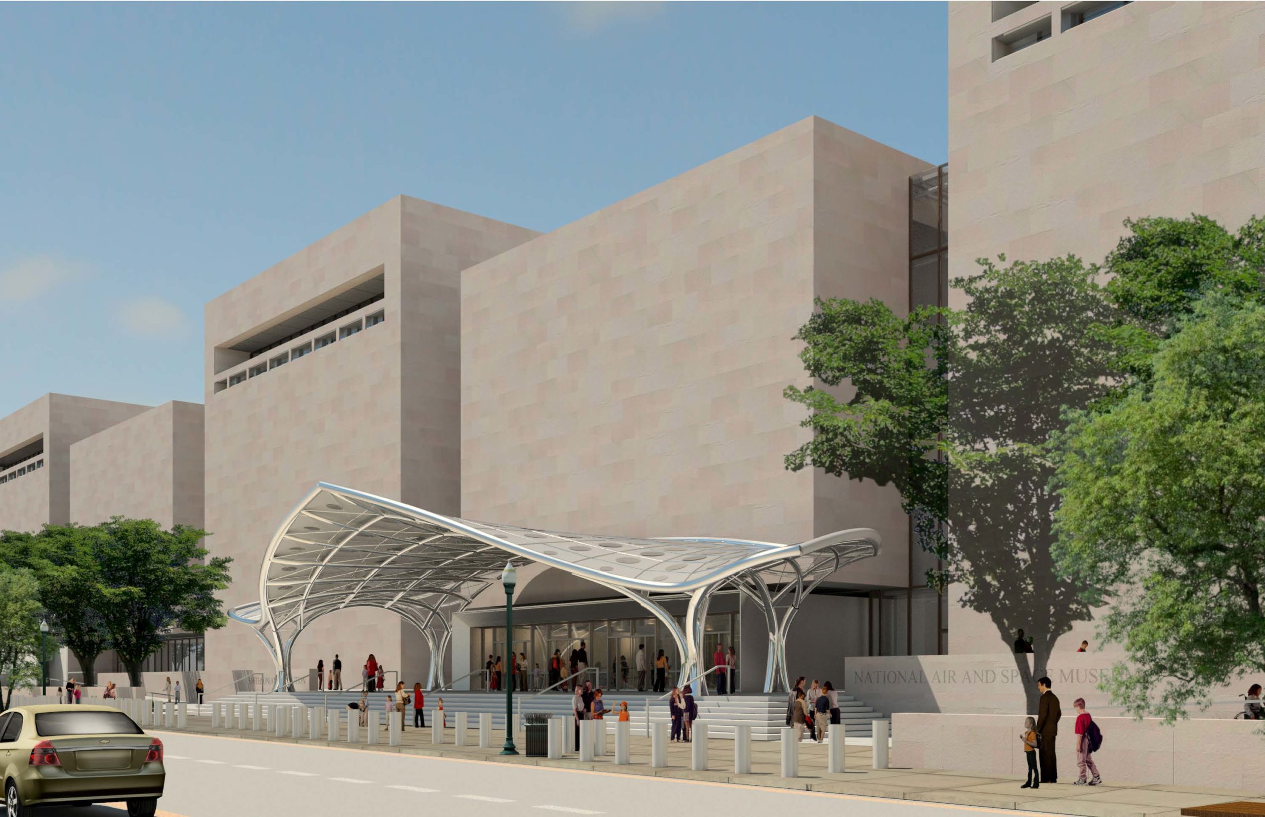 National Air and Space Museum - Rendering