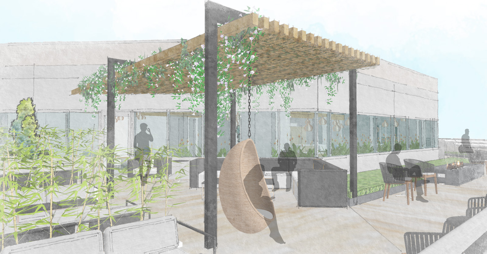 Treehouse Tenant Lounge Concept - Canopy